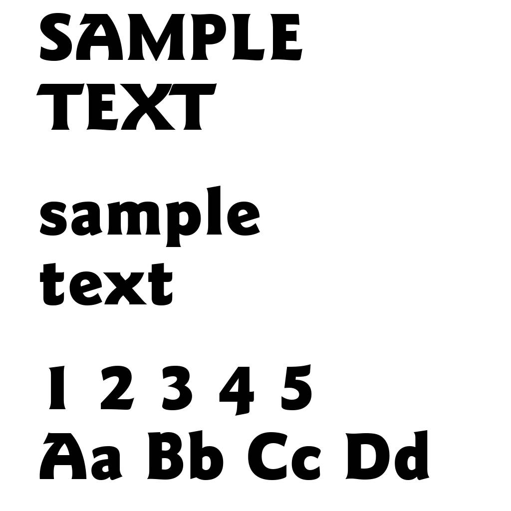 Goudy Sans Black BT