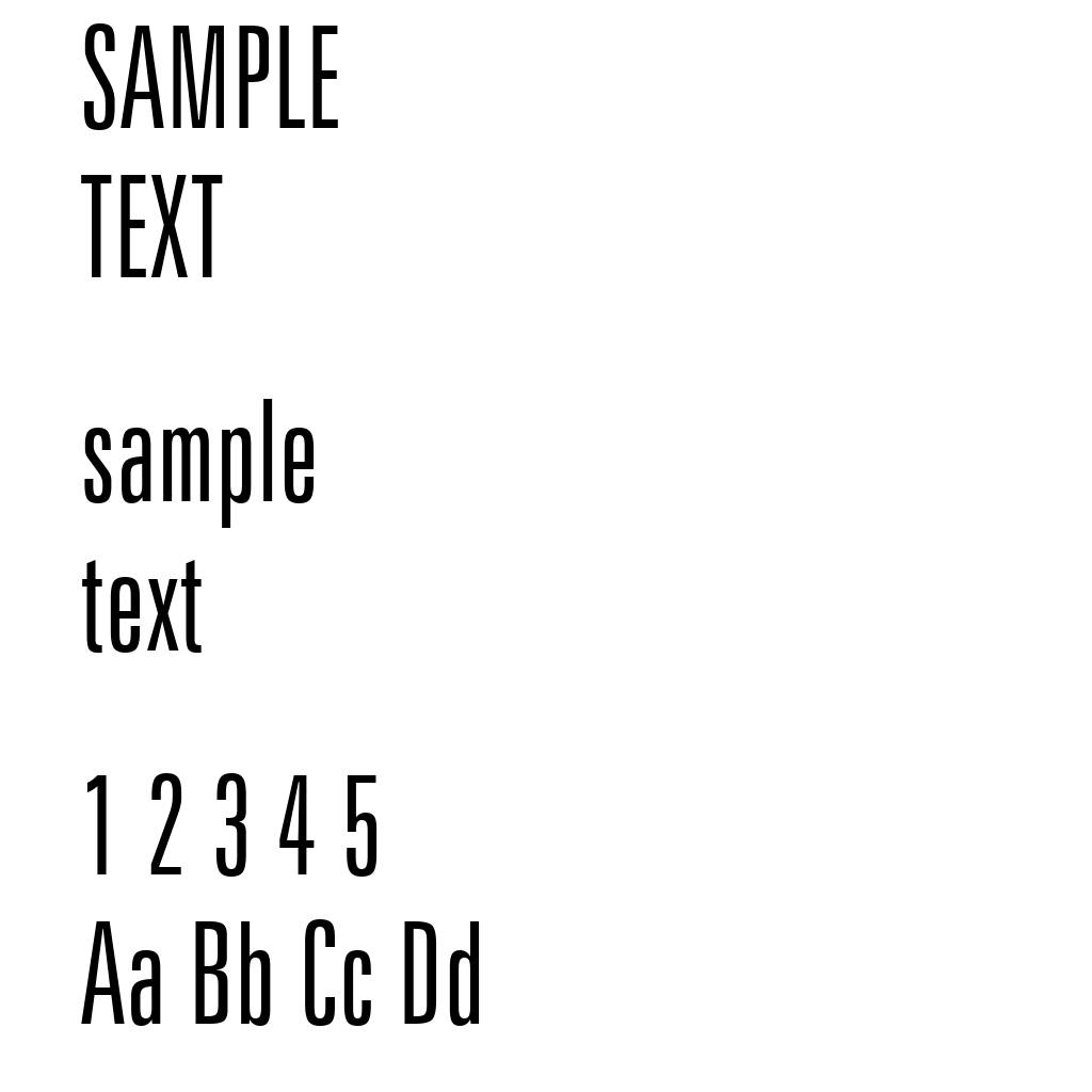 Zurich Light Extra Condensed BT