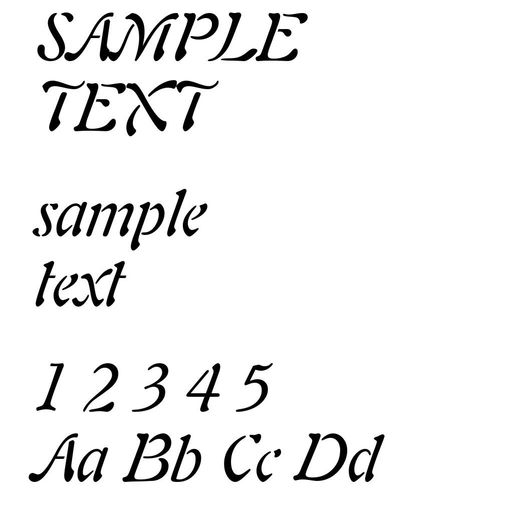 Freeform 721 Italic BT