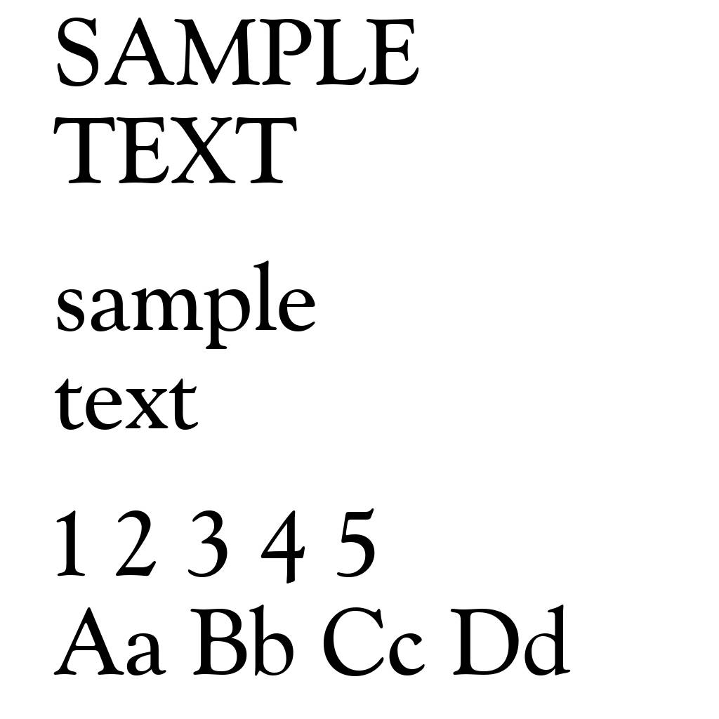 Goudy Catalogue BT