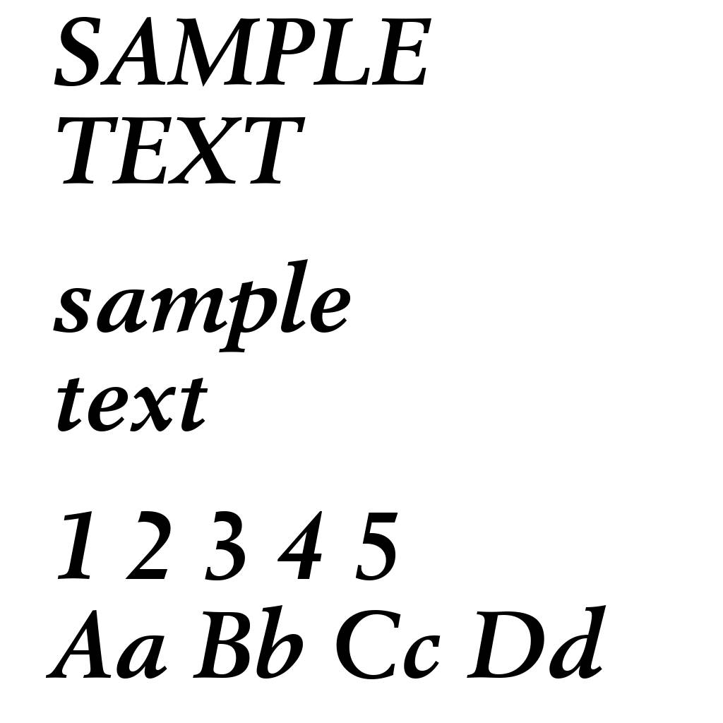 Revival 565 Bold Italic BT