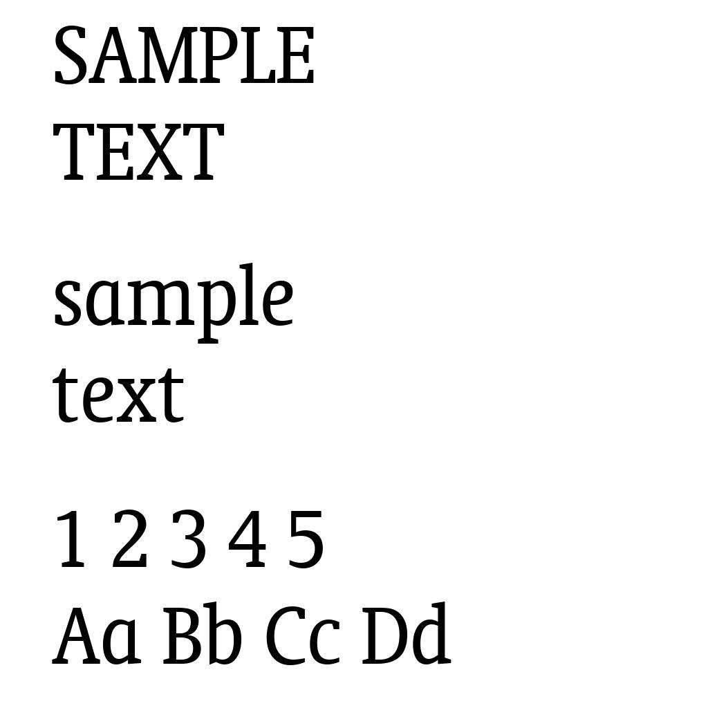 Oranda BT Condensed