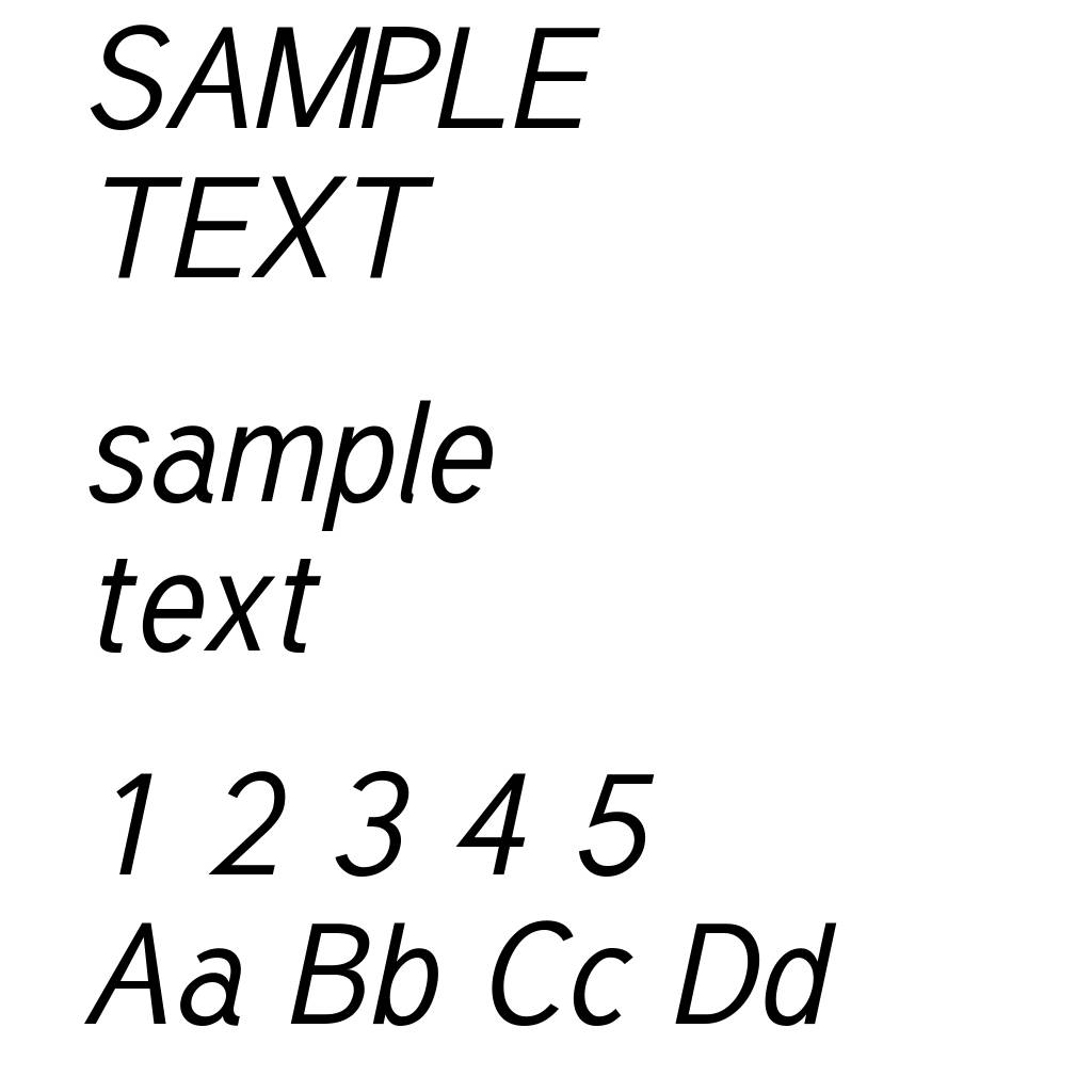 Tuffy Italic