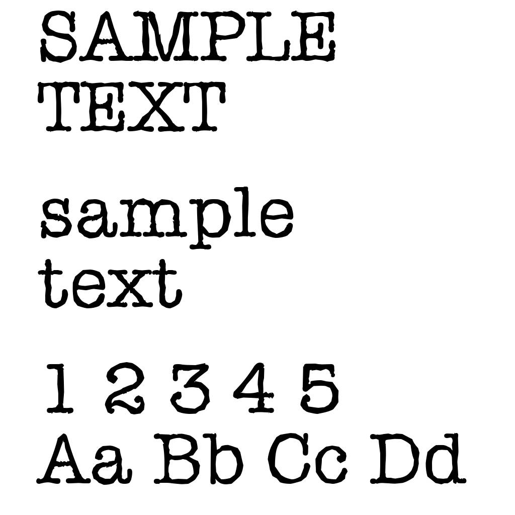 TypewriterAntique-Regular