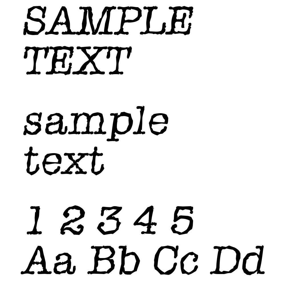 TypewriterRandom-Italic