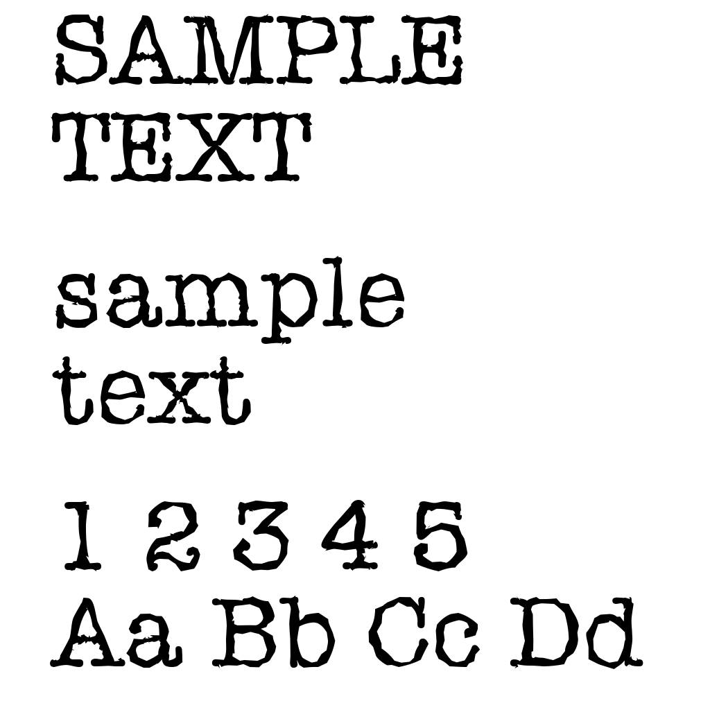TypewriterRandom-Regular