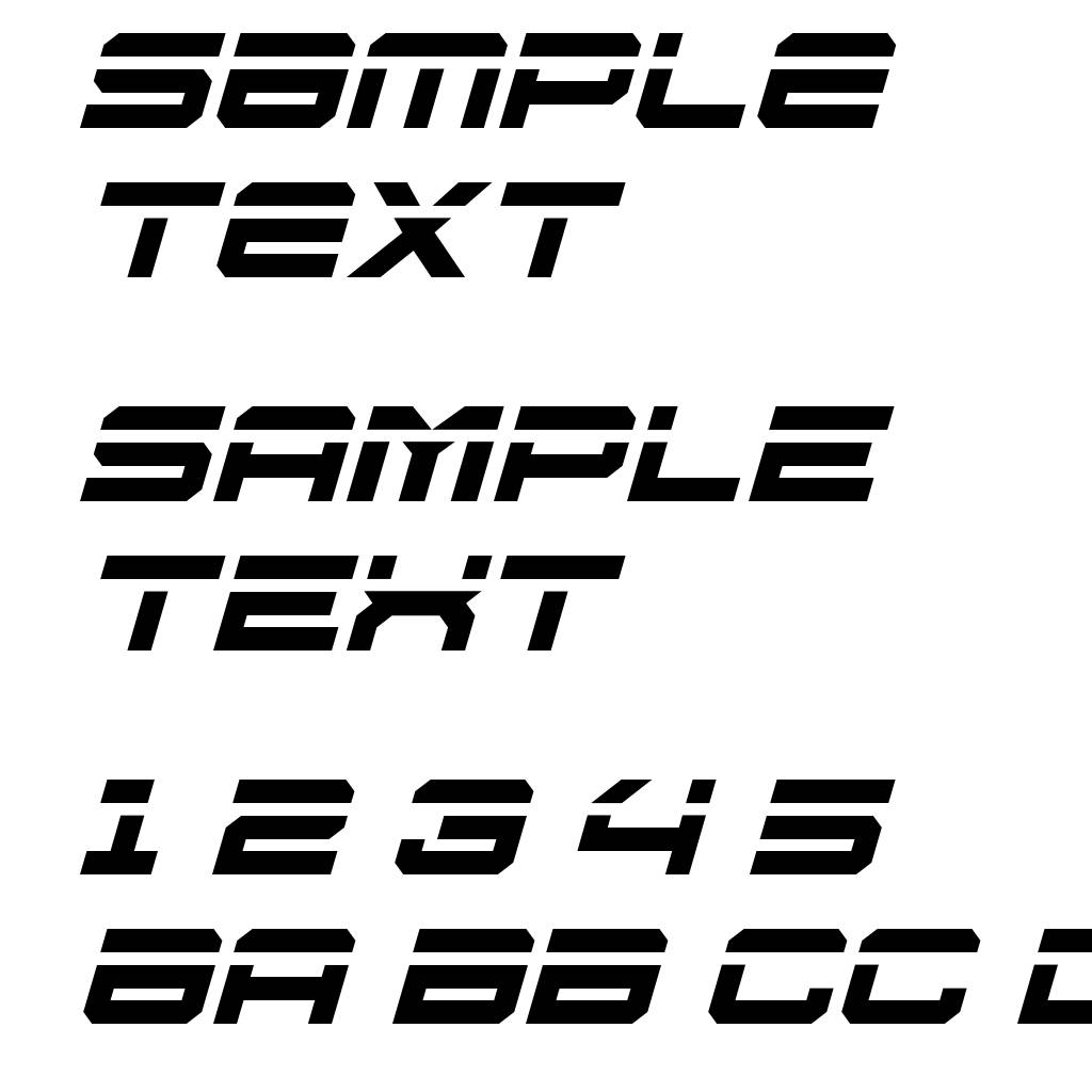 U.S.S. Dallas Laser Italic