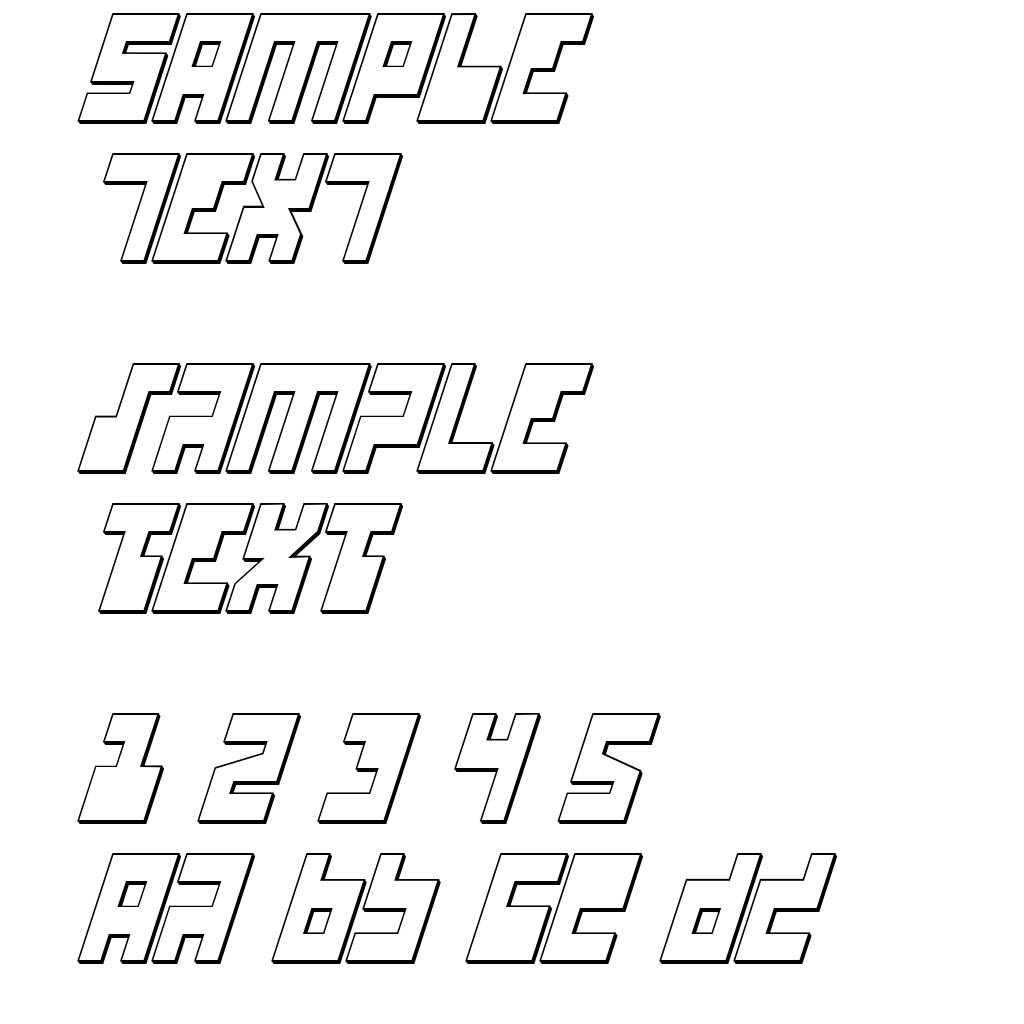 UFO Hunter 3D Italic
