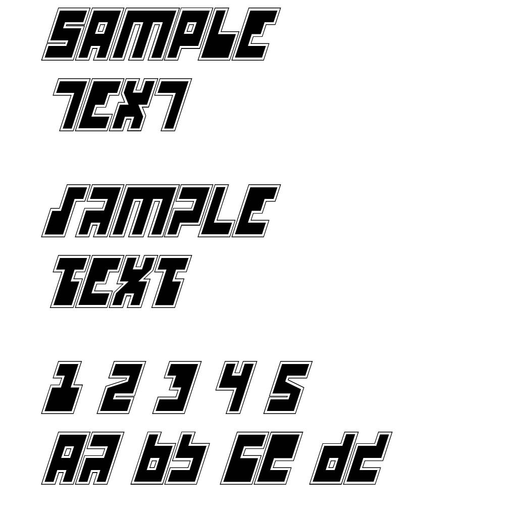 UFO Hunter Academy Italic