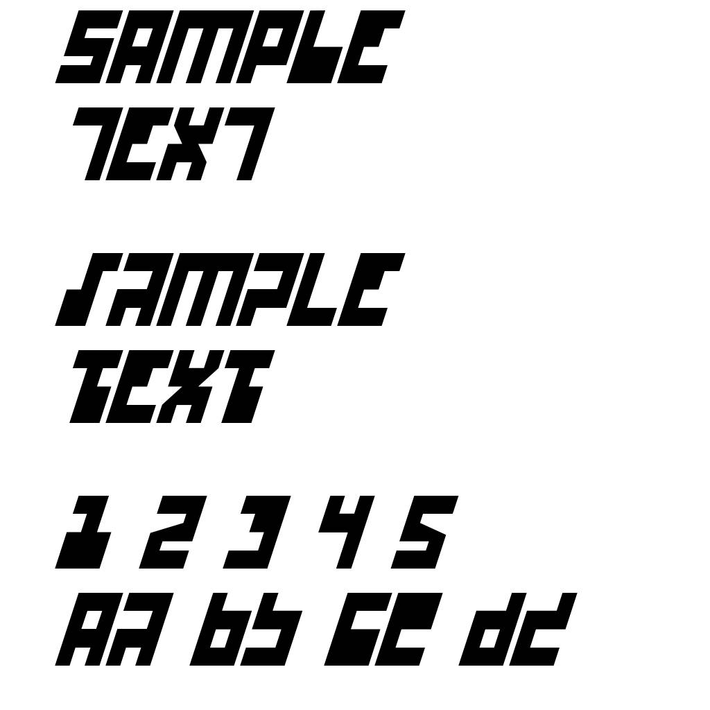 UFO Hunter Italic