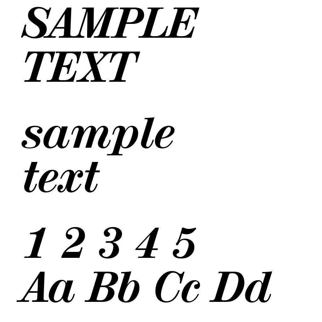 ValenciaSerial-Xbold-Italic
