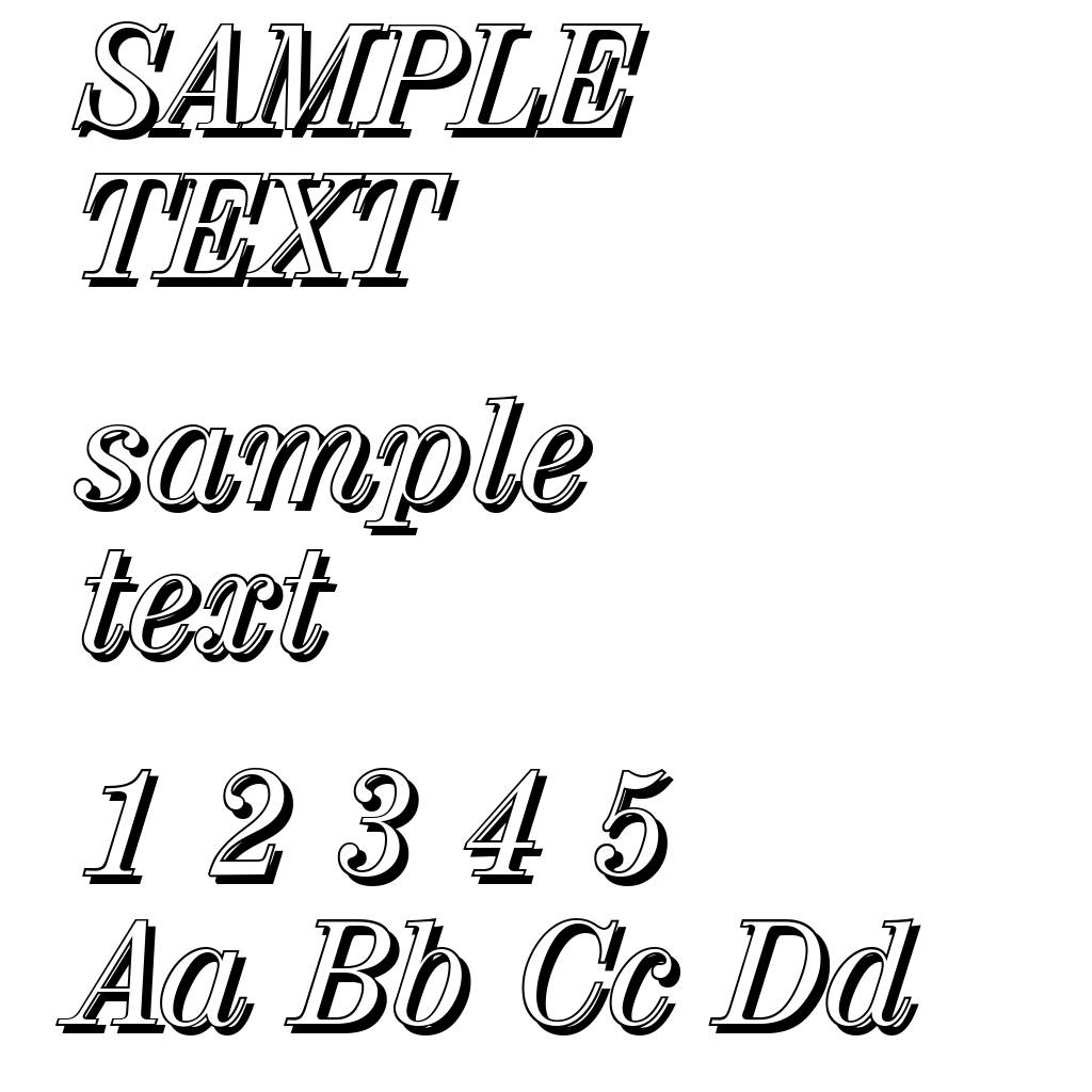 ValenciaShadow-Italic