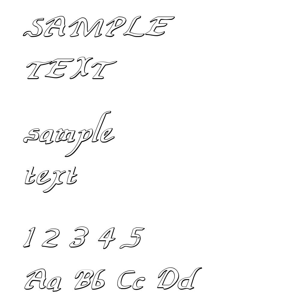 Valley Forge Outline Italic