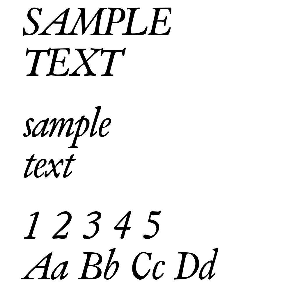 VanityBook-Italic