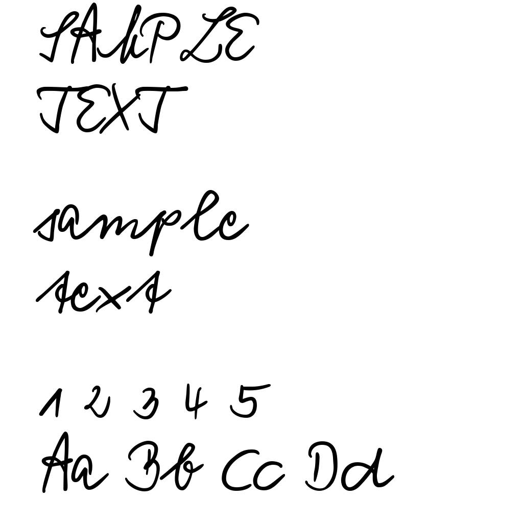 Vogel Handwriting