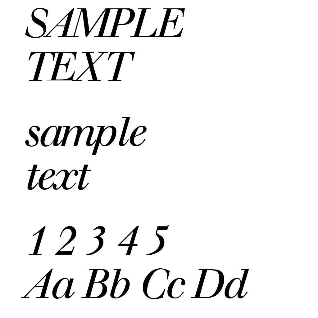 WalbaumDisplay-Italic