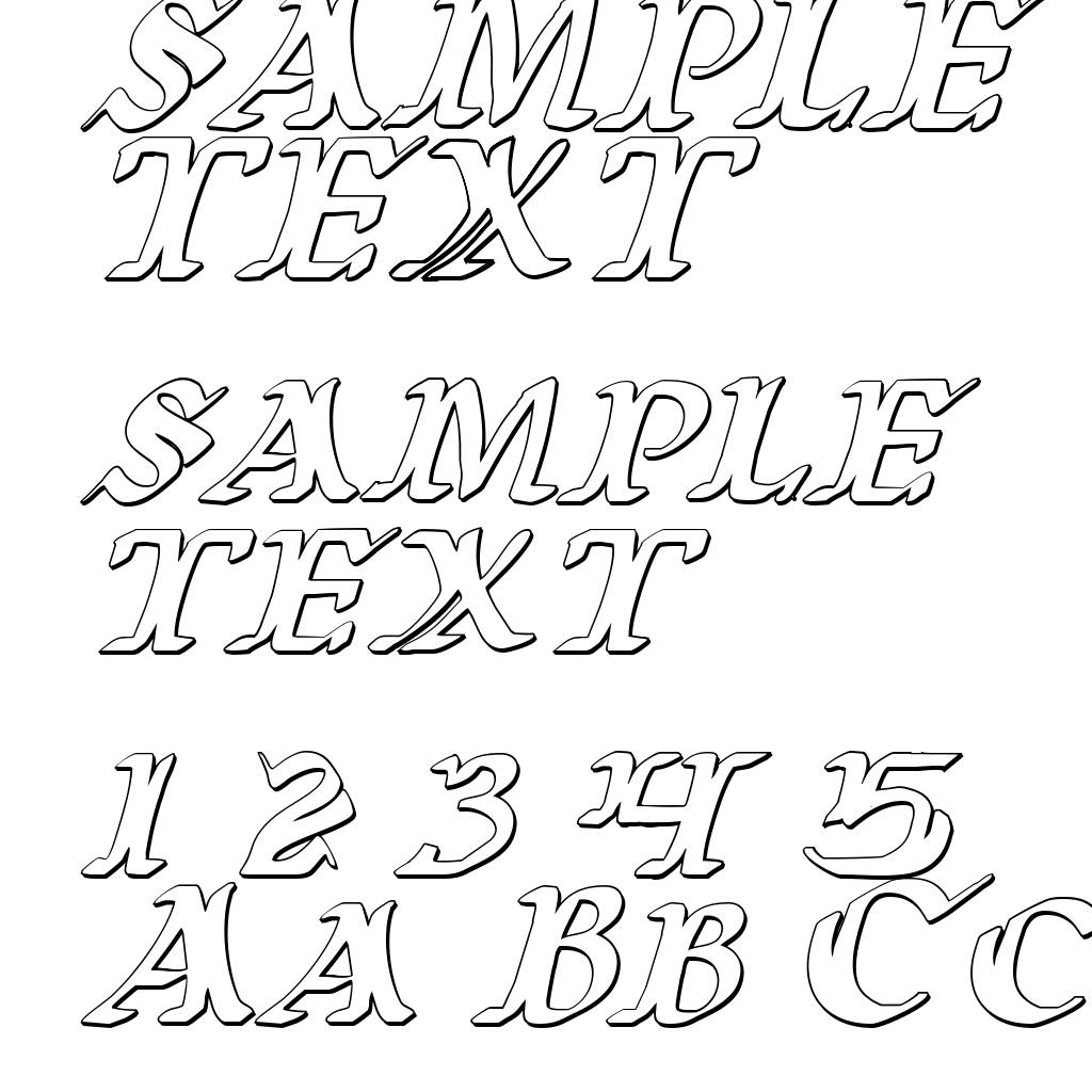 Wars of Asgard 3D Italic