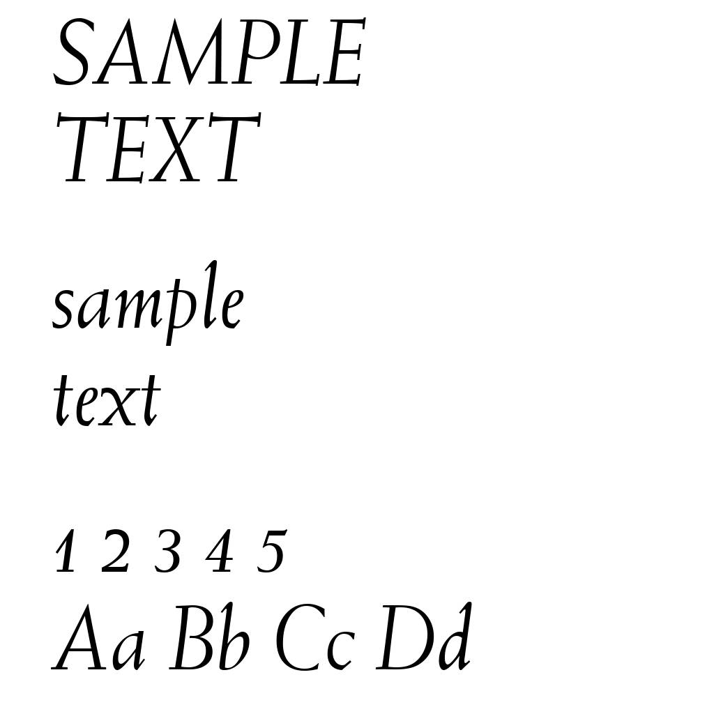 Weiss Italic BT