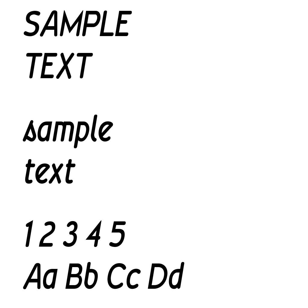 Wevli Condensed Medium Italic