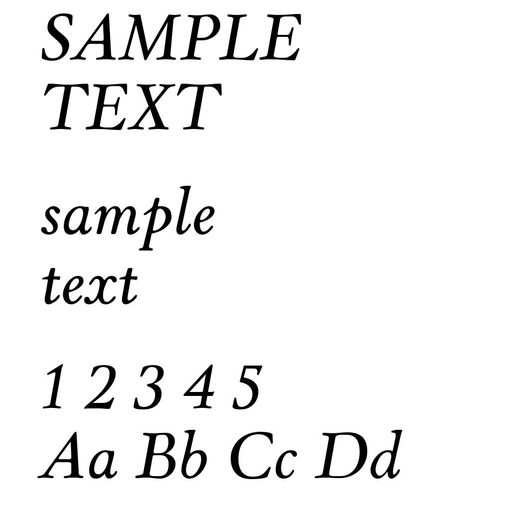 Winthorpe Rg Italic