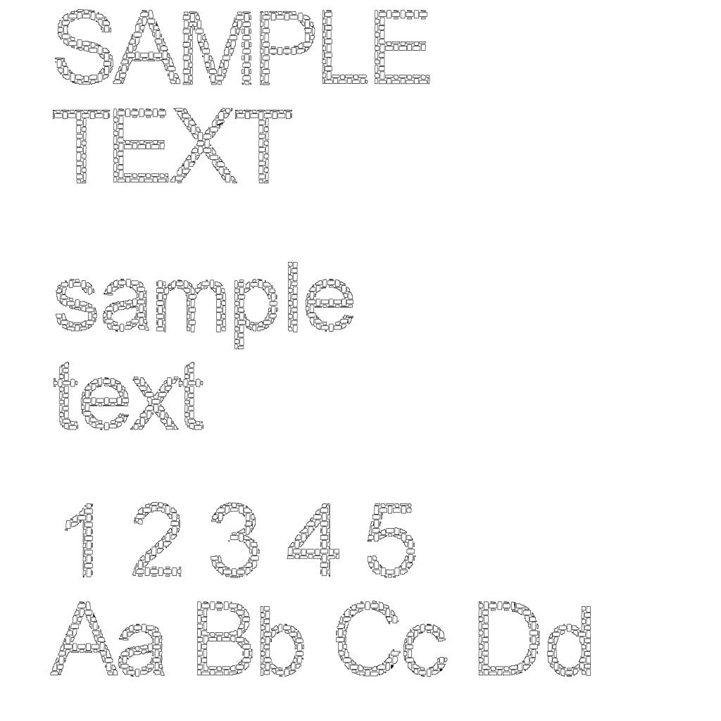 Woven Brick outline