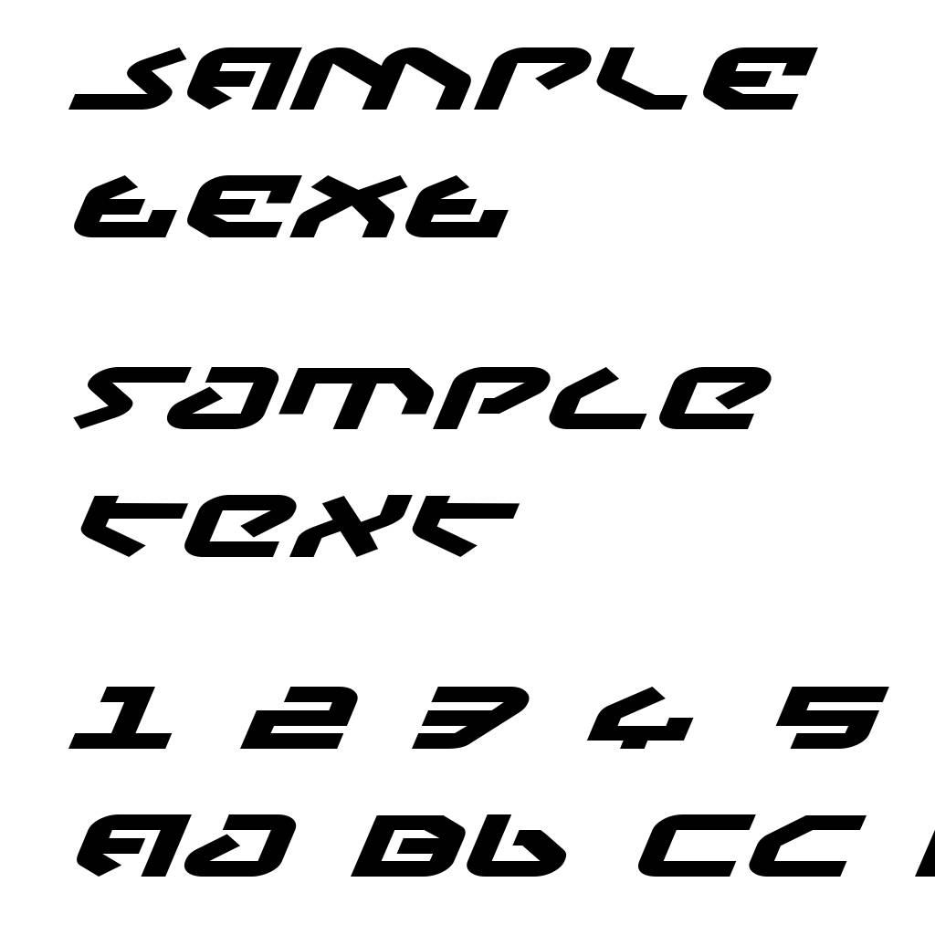 Yahren Expanded Italic