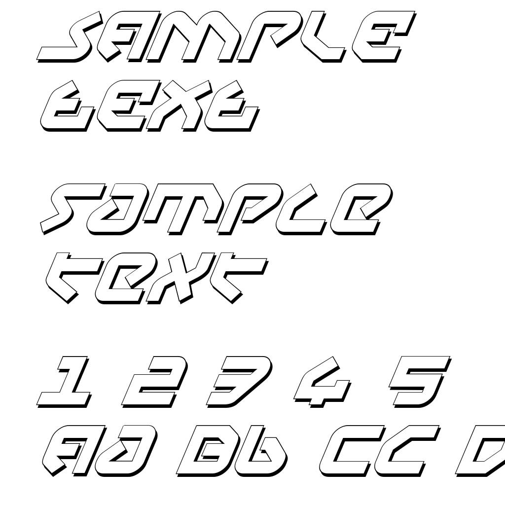 Yahren Shadow Italic