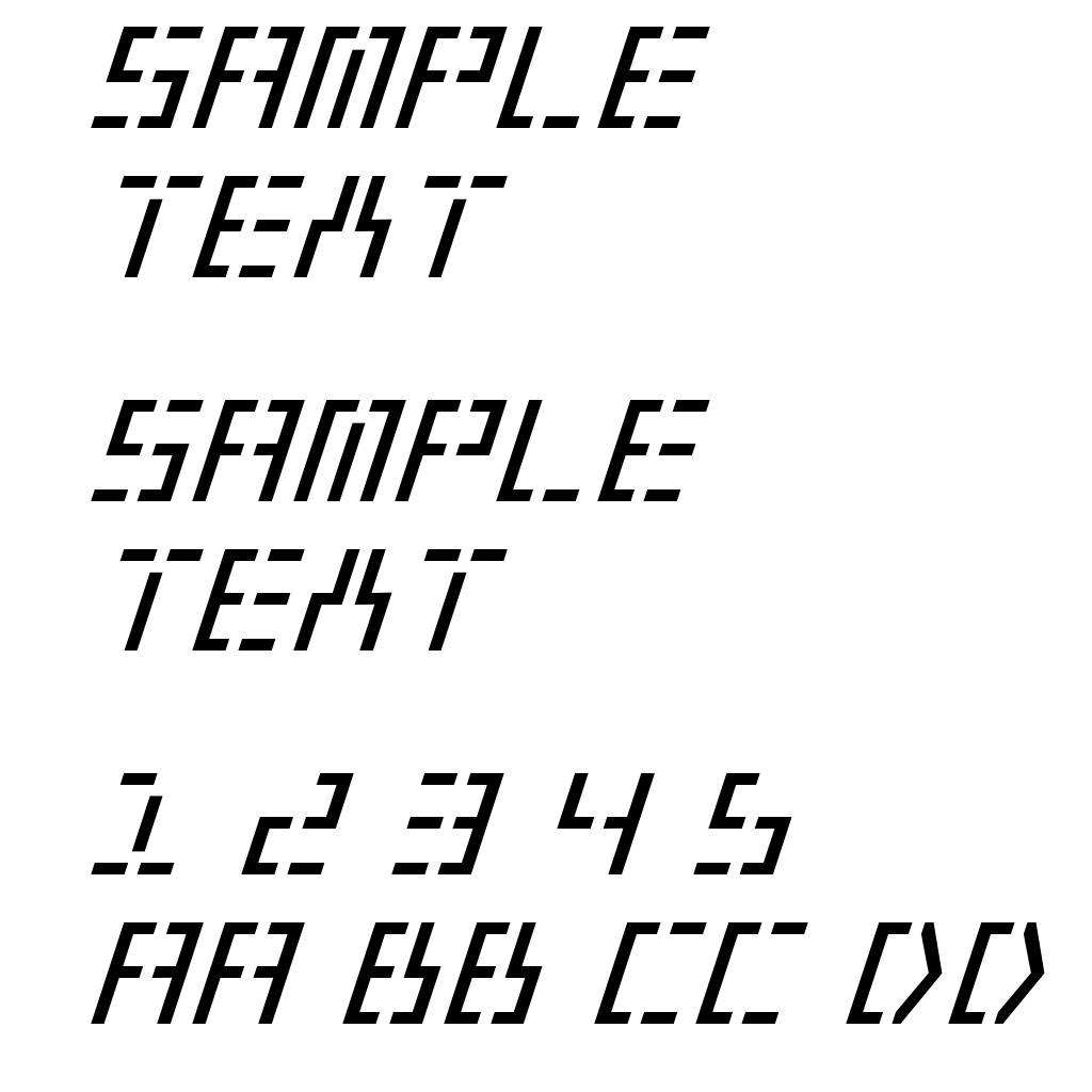 Year 2000 Italic