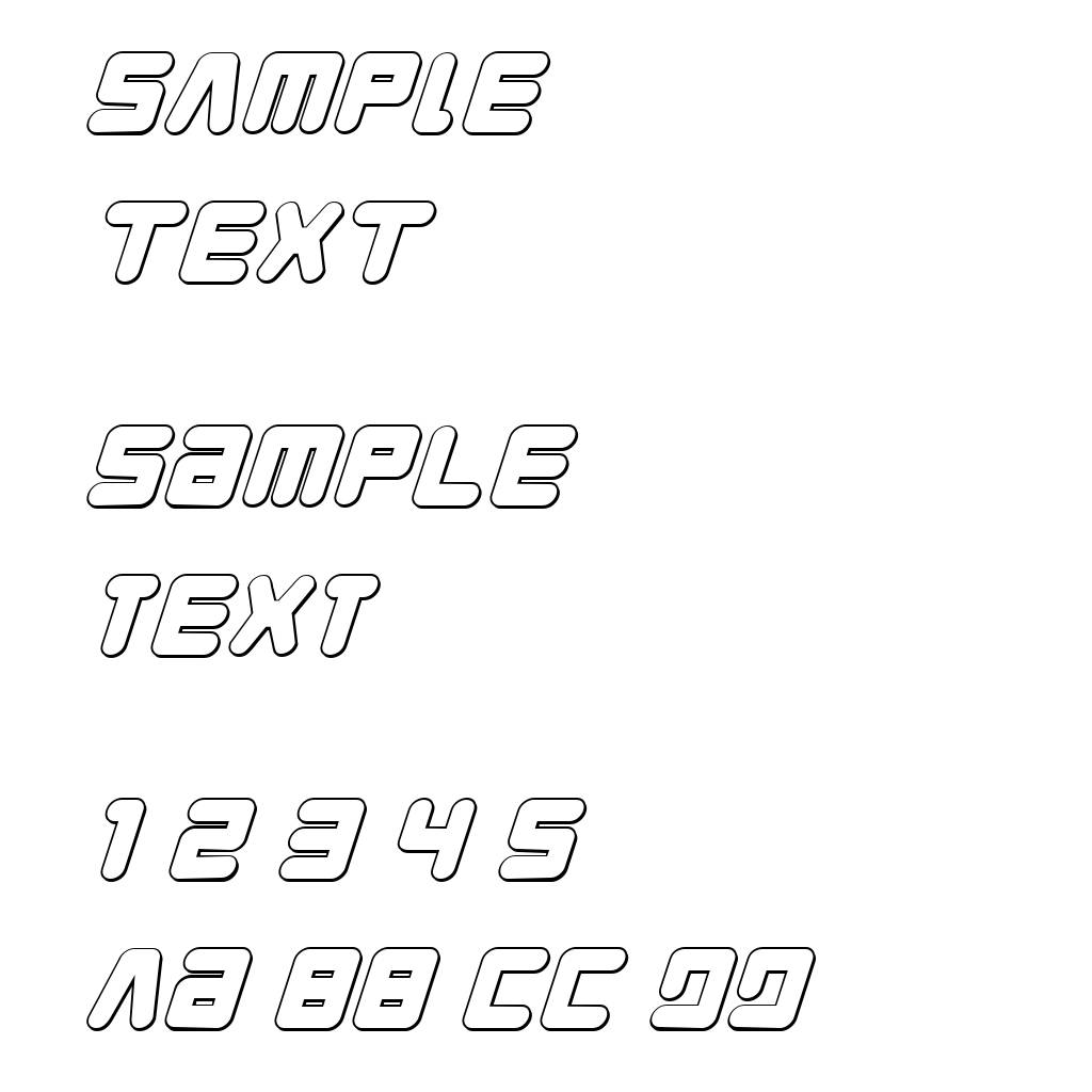 Young Techs 3D Italic
