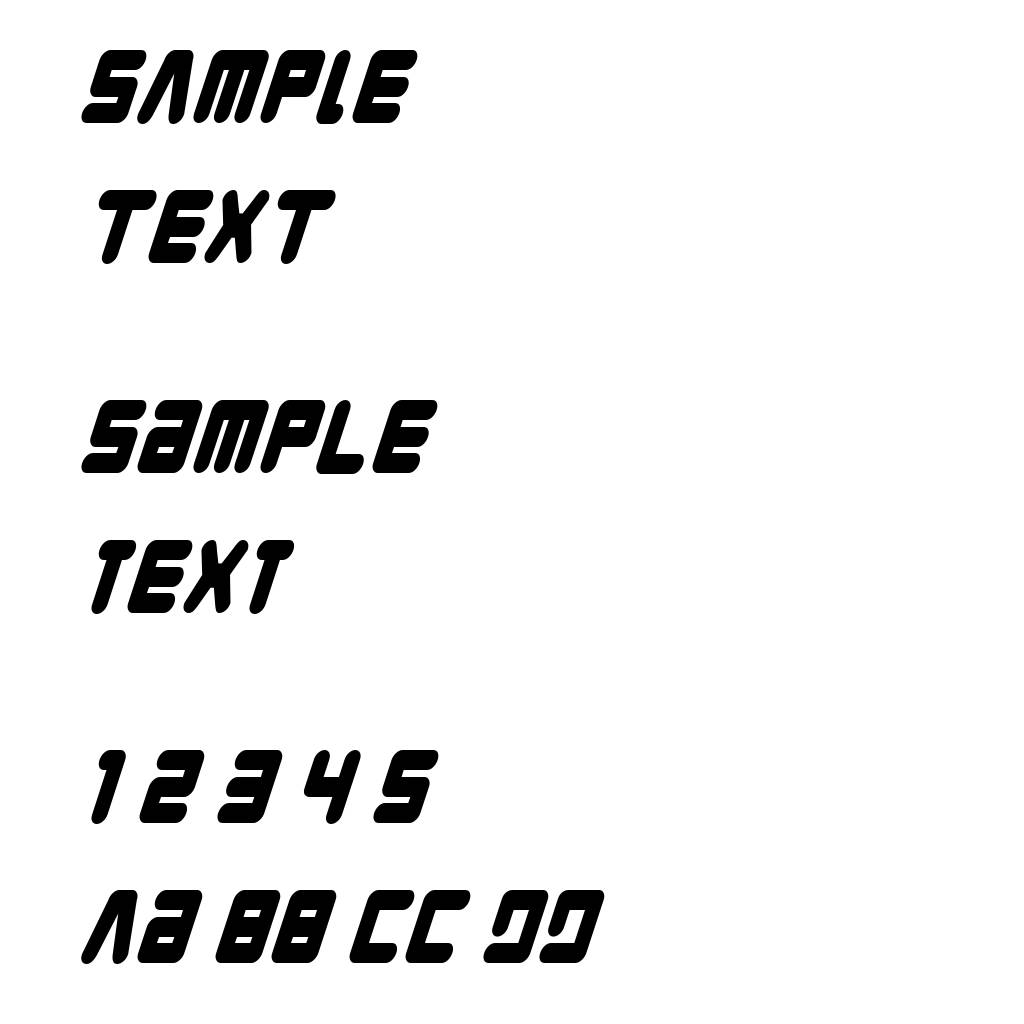 Young Techs Condensed Italic