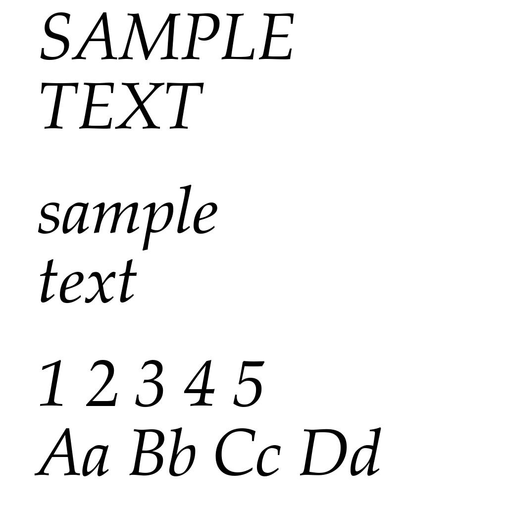 Zapf Calligraphic 801 Italic BT