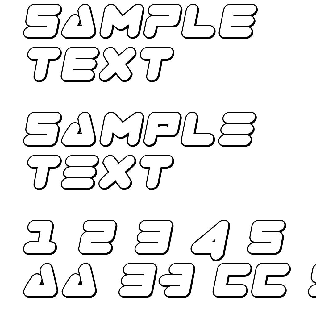Zealot Outline Italic