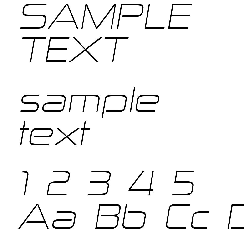 Zekton ExLt Italic