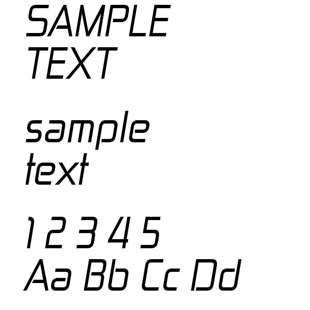 Zekton Rg Italic