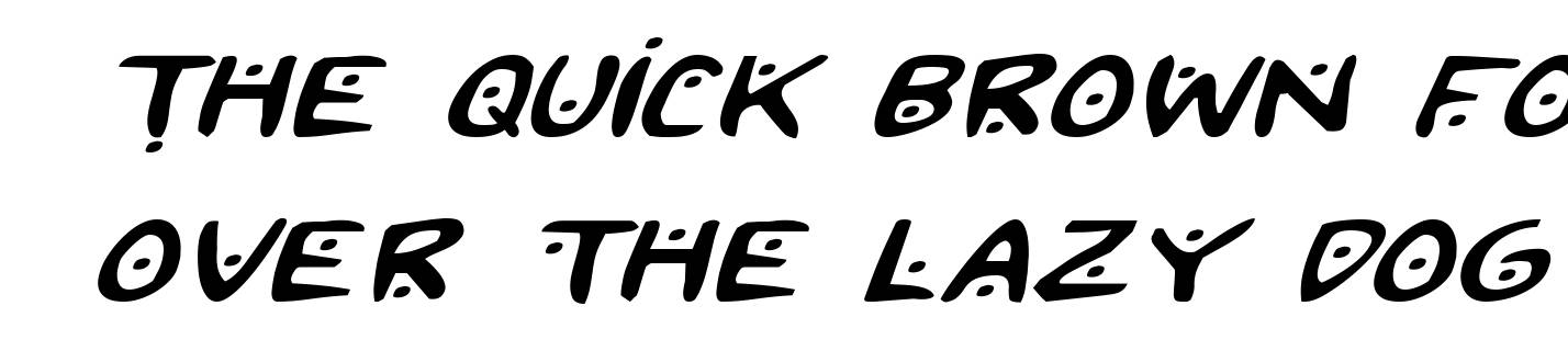 2Toon2 Expanded Italic