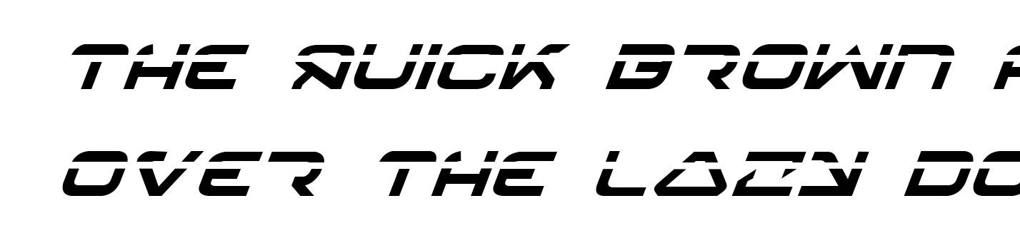 4114 Blaster Laser Italic