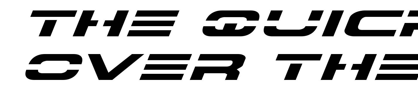 7th Service Expanded Italic