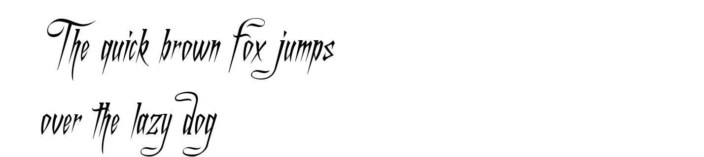 A Charming Font Italic
