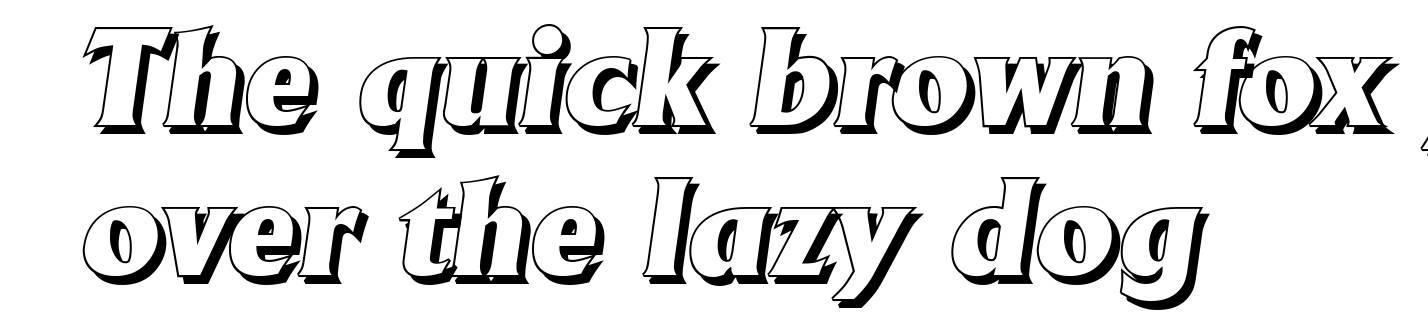 AdelonShadow-Heavy-Italic