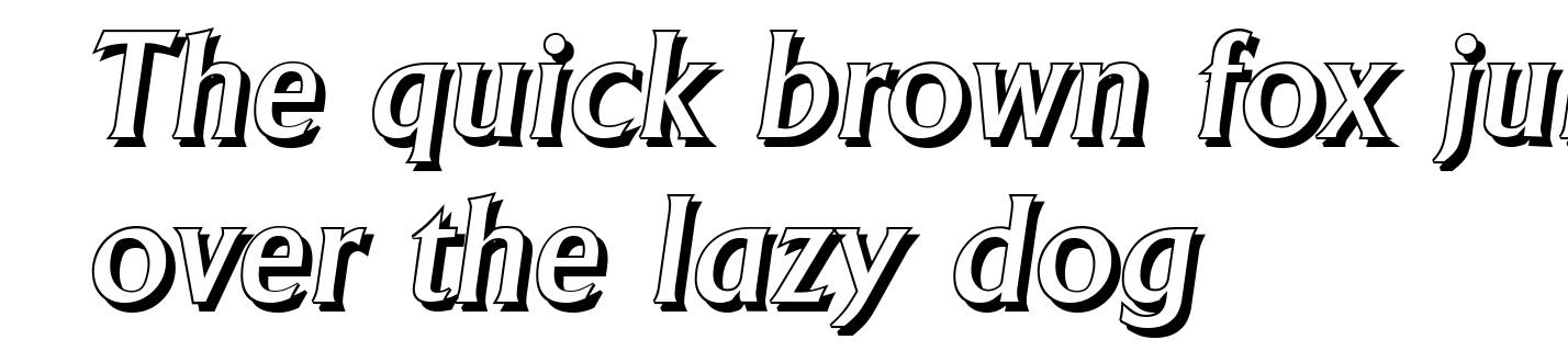 AdelonShadow-Medium-Italic
