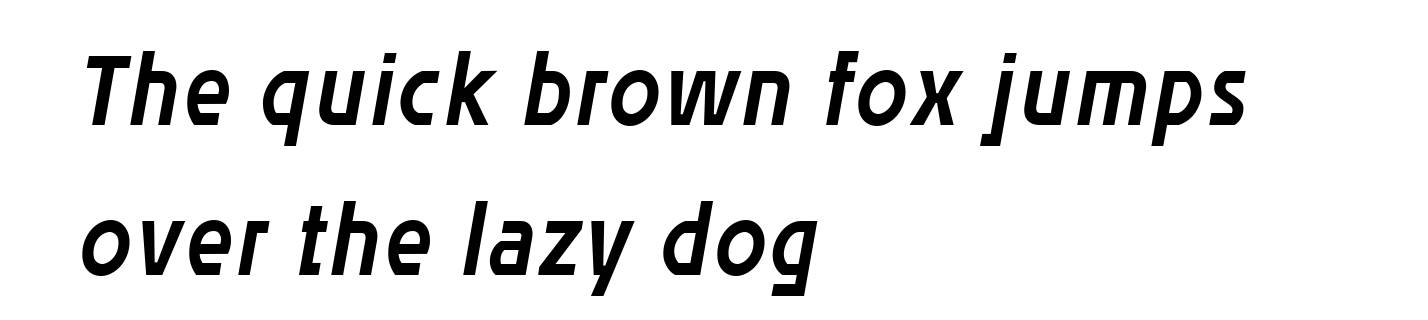Affluent Bold Italic