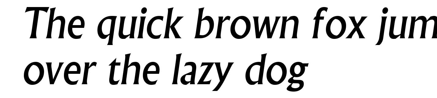 Albertus Medium Italic