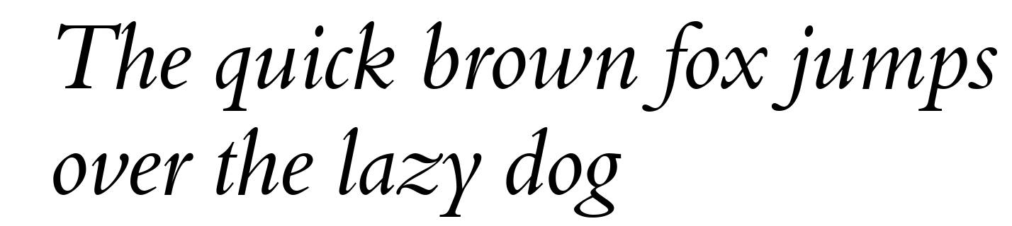 Aldine 401 Italic BT