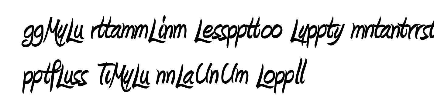 Amienne Ligatures Bold