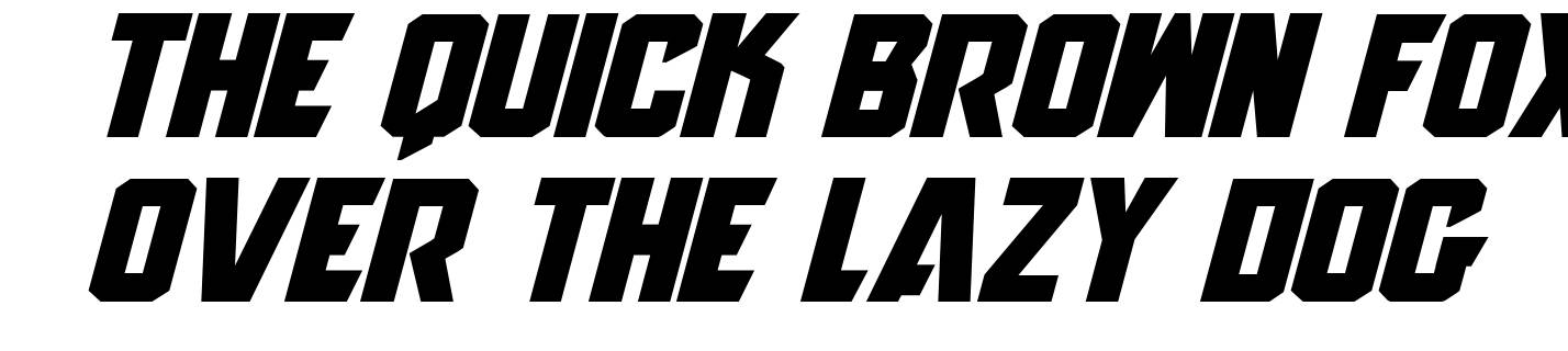 Anitlles Expanded Italic