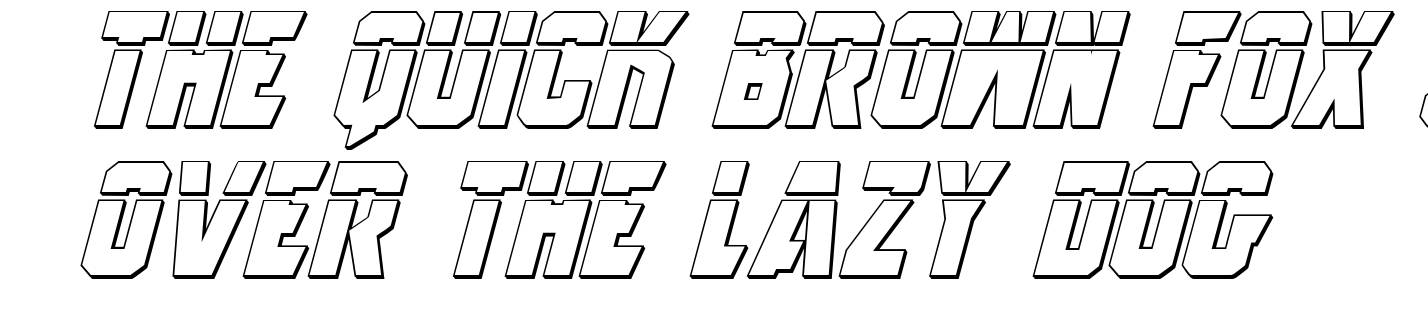 Anitlles Laser 3D Italic