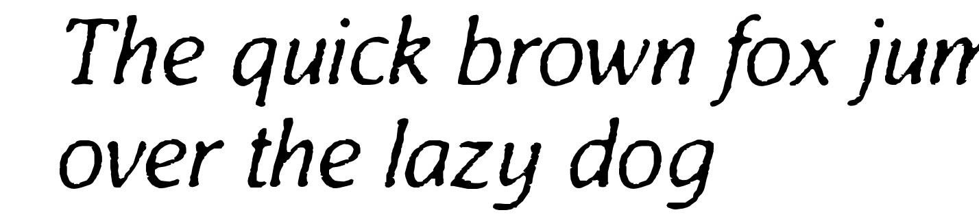Antihistory Italic