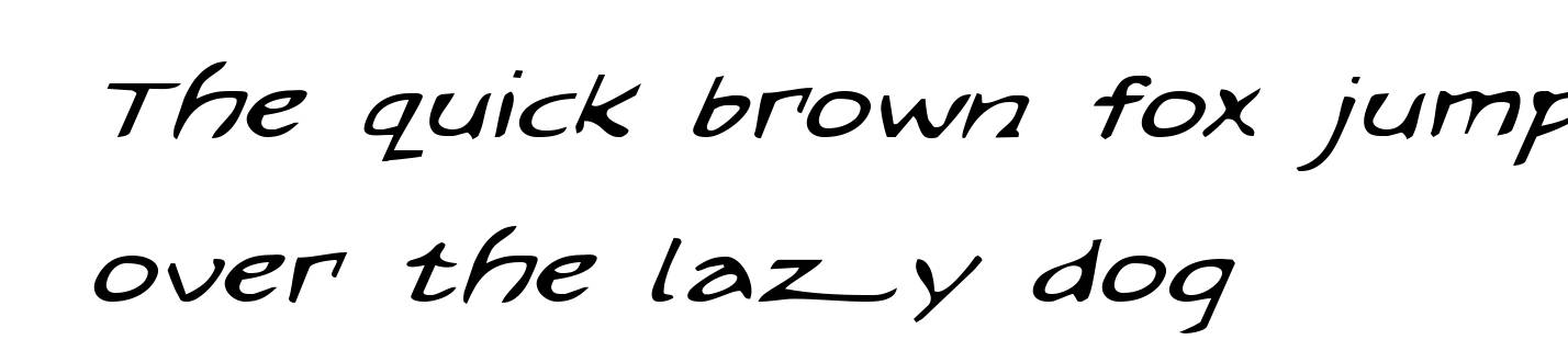 Arilon Expanded Italic