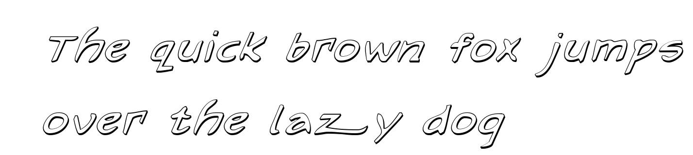 Arilon Shadow Italic