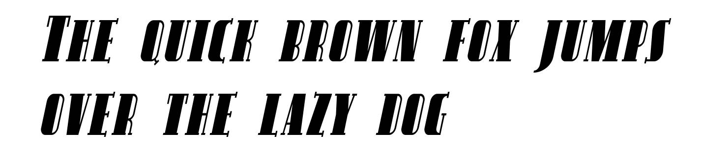 Avondale SC Cond Italic